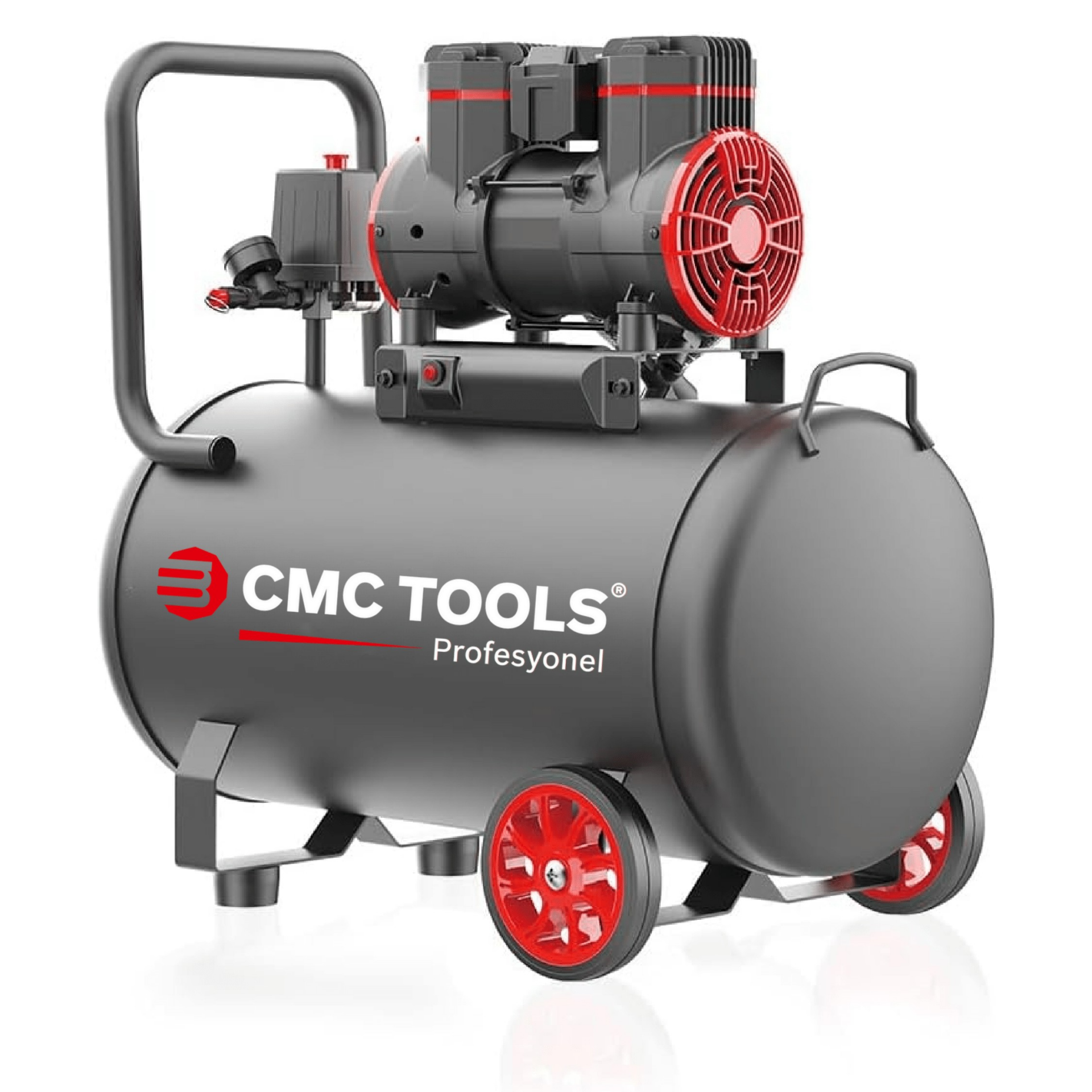 CMC 50 Litre Sessiz Yağsız Hava Kompresörü 2 Hp