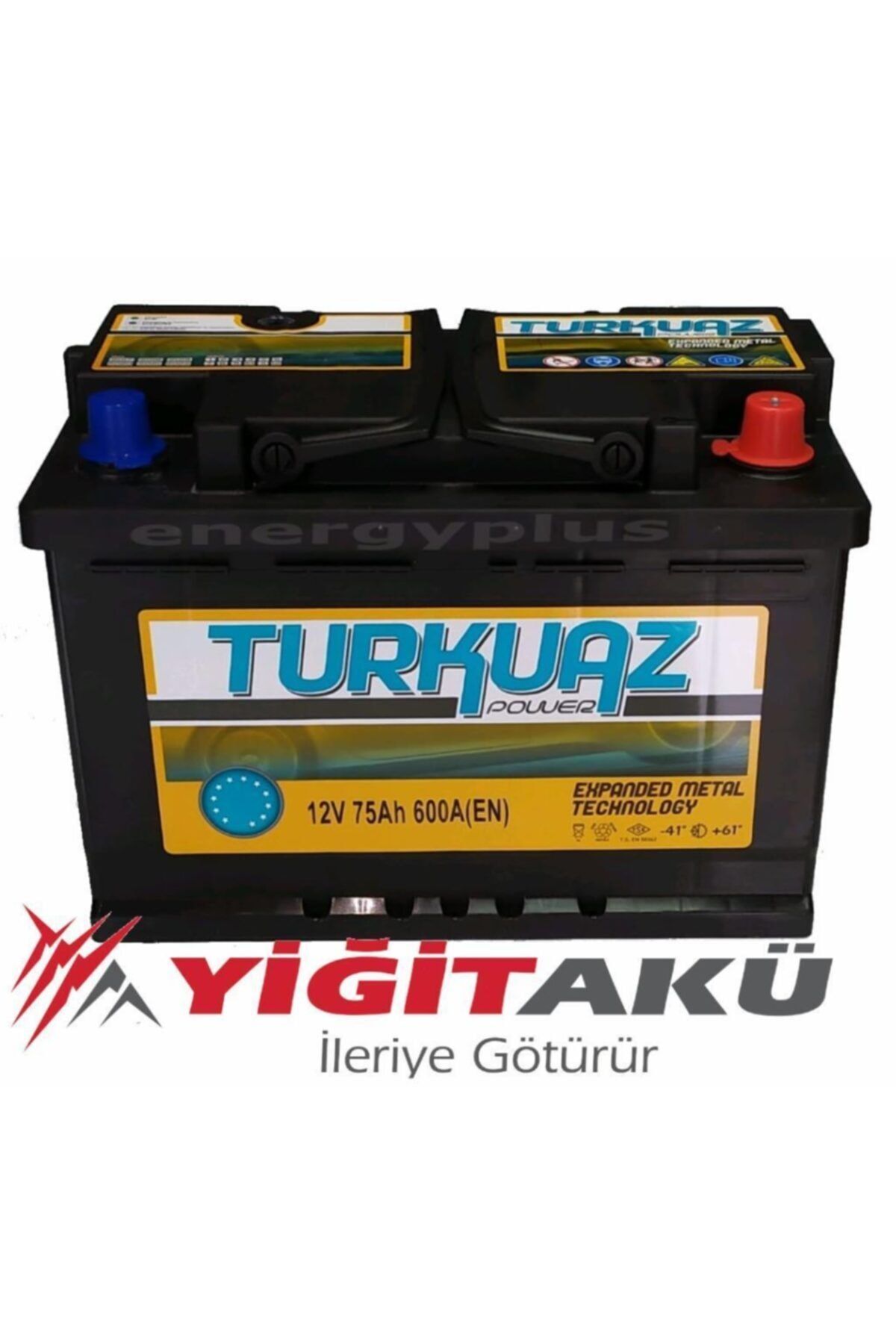 12v 72 Ah -75 Ah  Amper Turkuaz Akü