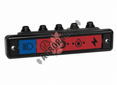 Massey Ferguson 275 285 Komple İkaz Lamba Tablası OEM 1663555M92