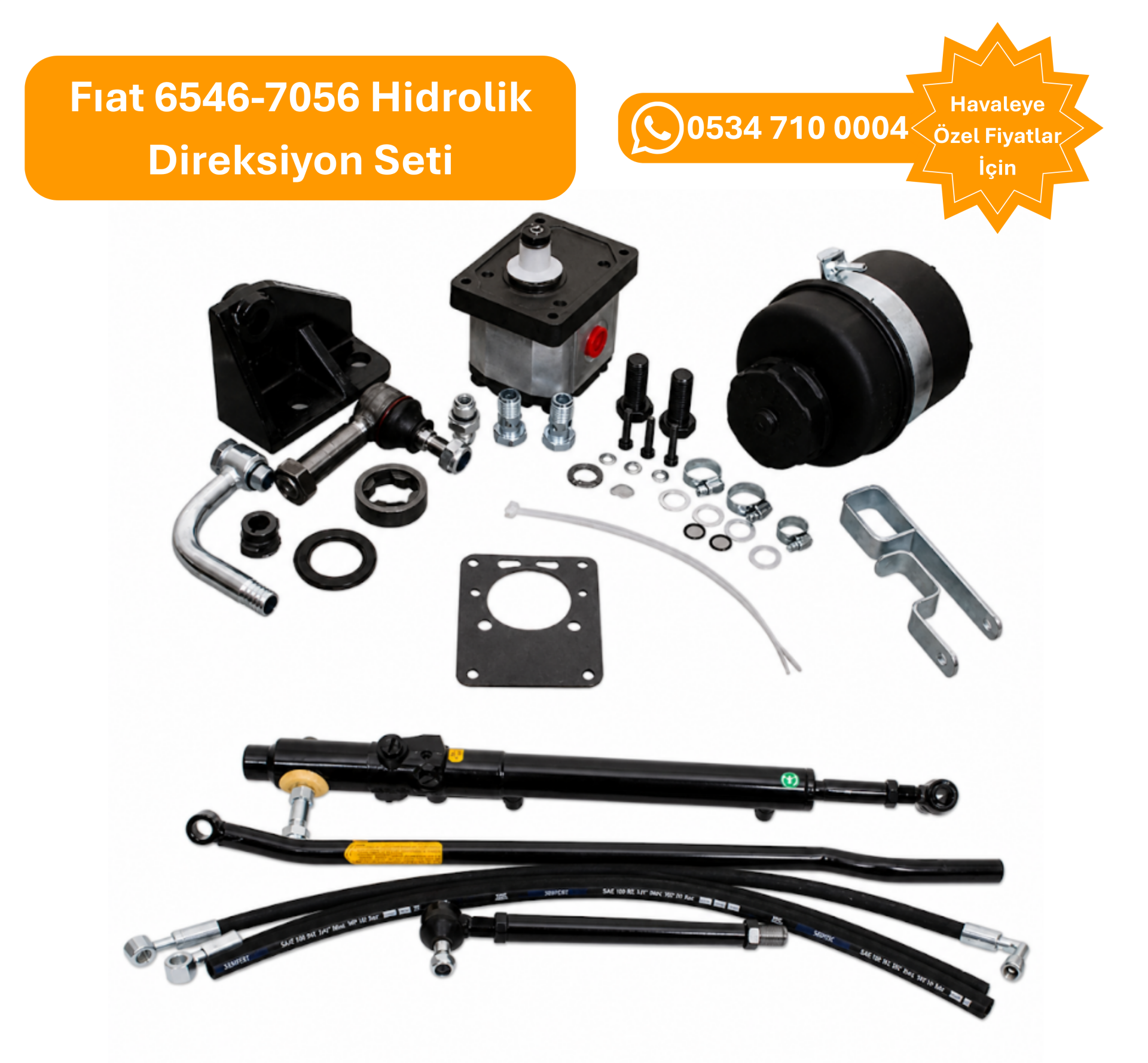 Fıat 6546-7056 Hidrolik Direksiyon Seti