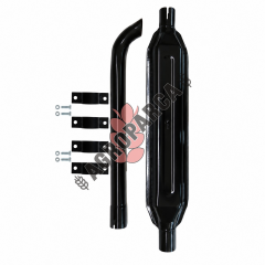 Fiat 55-46 Traktör Dikey Egzoz Borusu ve Kelepçe Takımı 4997325