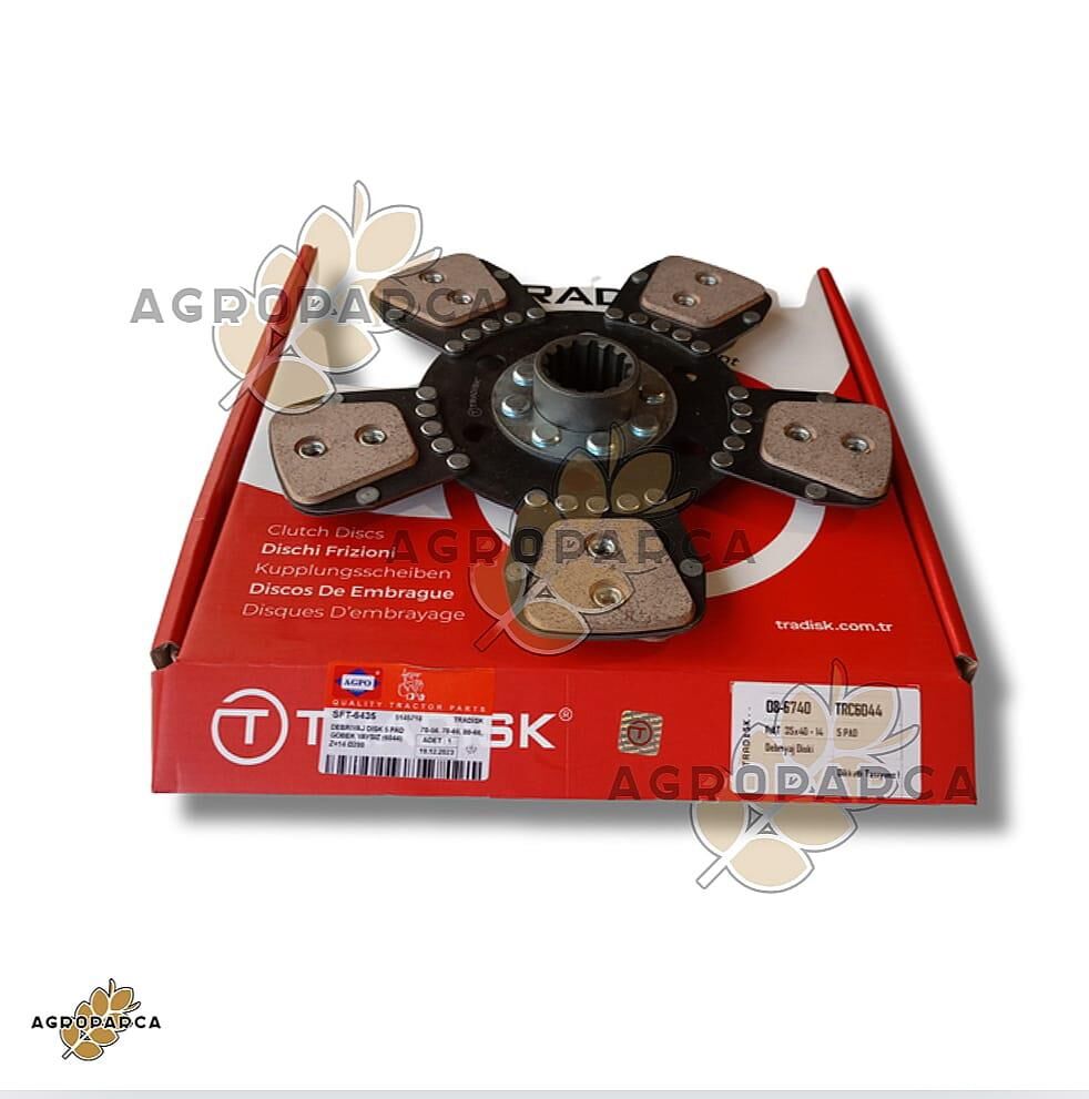 Debriyaj Diski 5 Pad Göbek Yaysız