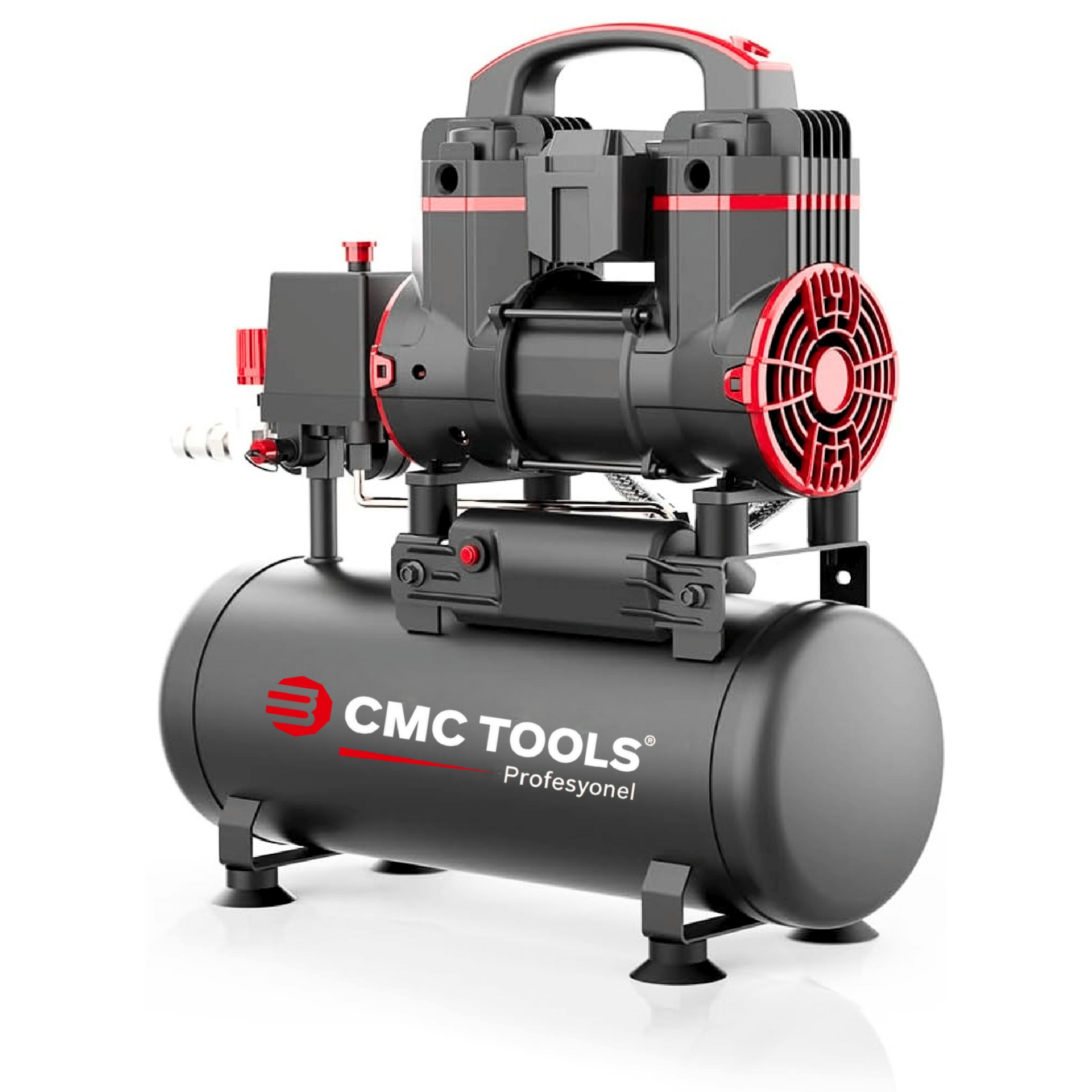 CMC 8 Litre Sessiz Yağsız Hava Kompresörü 1.2 Hp