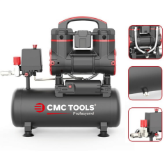 8 Litre Sessiz Yağsız Hava Kompresörü 1.2 Hp
