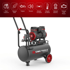 CMC 24 Litre Sessiz Yağsız Hava Kompresörü 2 Hp