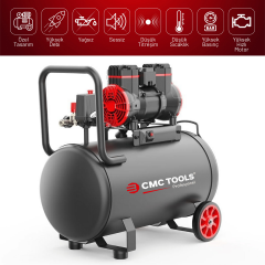 CMC 50 Litre Sessiz Yağsız Hava Kompresörü 2 Hp