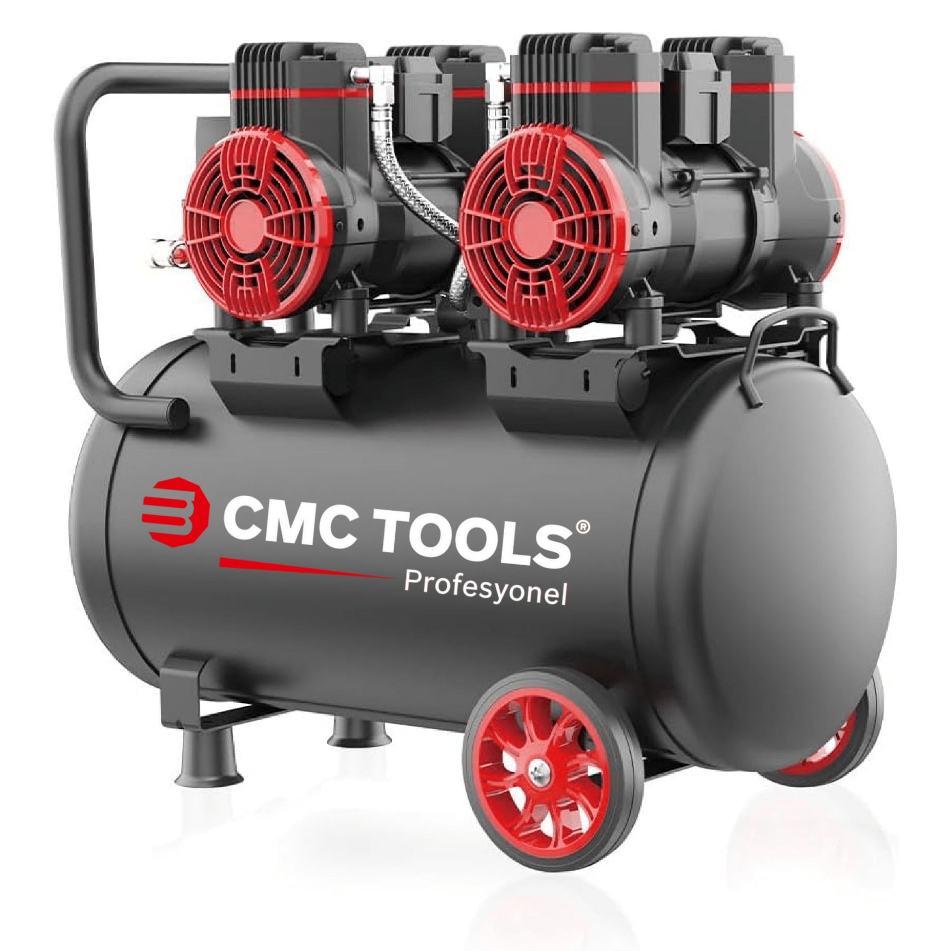 CMC  50 Litre Sessiz Yağsız Hava Kompresörü 4 Hp