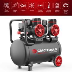 CMC CMC-0913 50 Litre Sessiz Yağsız Hava Kompresörü 4 Hp