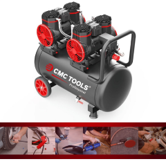 CMC  50 Litre Sessiz Yağsız Hava Kompresörü 4 Hp