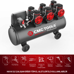 CMC  100 Litre Sessiz Yağsız Hava Kompresörü 6 Hp