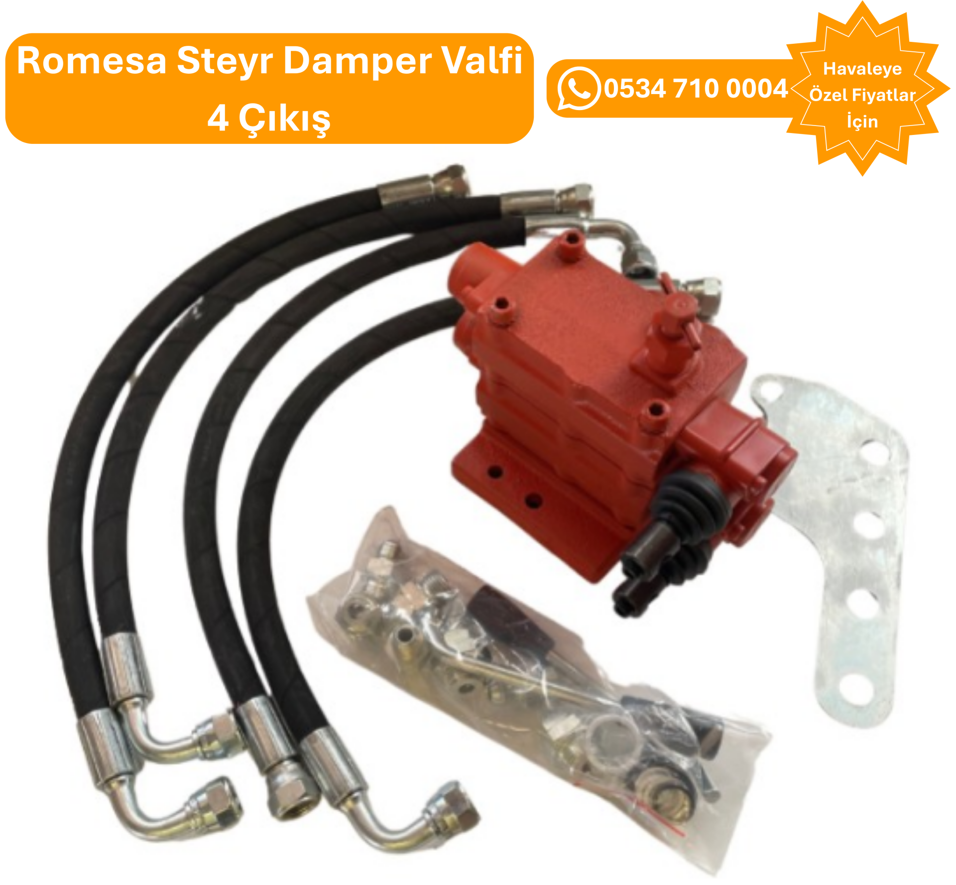 Romesa Steyr Damper Valfi 4 Çıkış