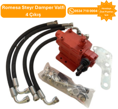 Romesa Steyr Damper Valfi 4 Çıkış