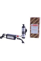 Düzey 220-12 Volt Mini(KÜÇÜK) Dalgıç Adaptörlü Mazot Aktarma(SIVI TRANSFER) Pompası (SU,SÜT,YAĞ)