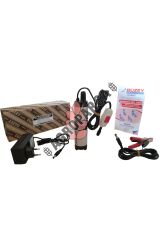 Düzey 220-12 Volt Mini(KÜÇÜK) Dalgıç Adaptörlü Mazot Aktarma(SIVI TRANSFER) Pompası (SU,SÜT,YAĞ)