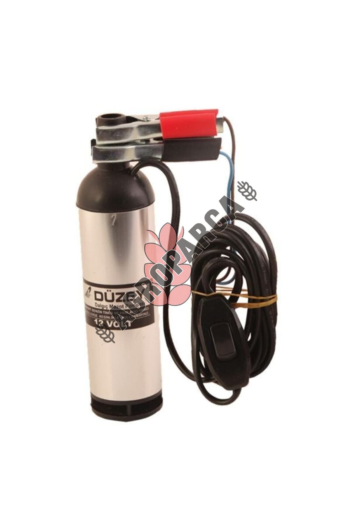 Düzey 12 Volt Büyük Dalgıç Mazot Aktarma(SIVI TRANSFER) Pompası (SU,SÜT,YAĞ)