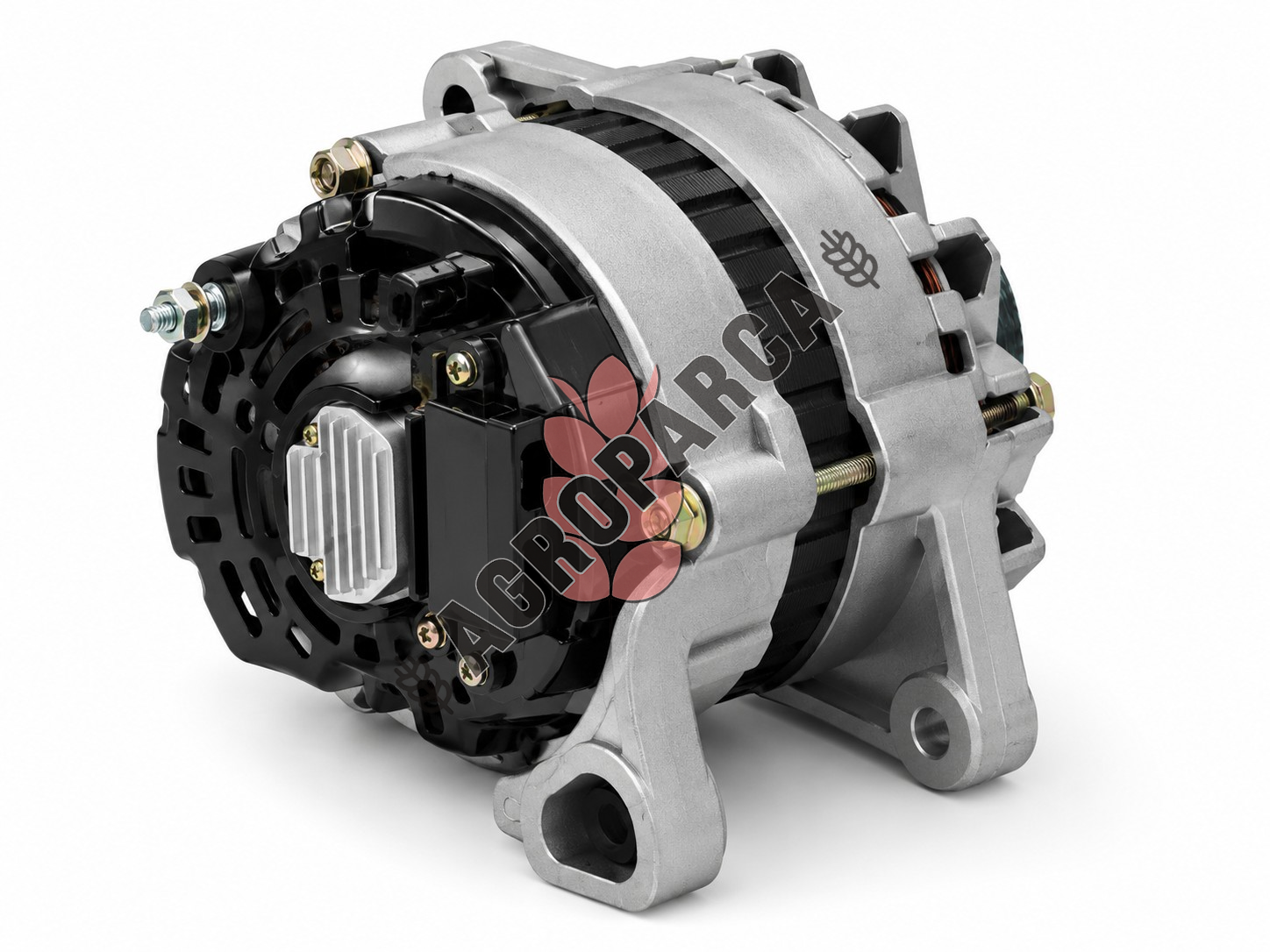 Doğan Kartal Şahin Fiat Steyr Traktör Alternatör (Şarj Dinamosu) 12V 45A Mako Tipi Konjektörlü 9.5 V Kayışlı 63395551 ALT480